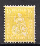 Suiza A&ntilde;o 1867-1878 N&ordm; 44 (*)