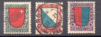 Suiza A&ntilde;o 1920 N&ordm; Yvert 176/78 (o)