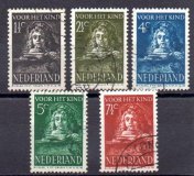 Holanda Año 1941 Nº Yvert 387/91 (o)