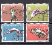 Liechtenstein A&ntilde;o 1956 N&ordm; Yvert 304/07 (o)