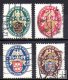 Alemania Imperio Nº Yvert 390/93 Nº Michel 398/01 (o)