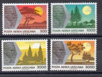 Vaticano Aéreo Año 1990 Nº Yvert 88/91 (**)