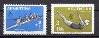 Deportes y Olimpiadas Argentina Aereo Nº 63/64 (**)