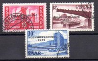 Sarre Año 1955 Nº Michel 362/64 (o)