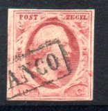 Holanda A&ntilde;o 1852 N&ordm; Yvert &nbsp;2 (o)