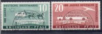 Rheinland Nº Michel 49/50 (o)