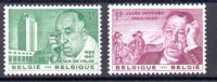 B&eacute;lgica A&ntilde;o 1963 N&ordm; Yvert 1269/70 (**)