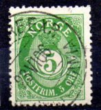 Noruega Año 1894/07 Nº Yvert 49B (o)