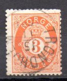 Noruega Año 1877/78 Nº Yvert 23 (o)