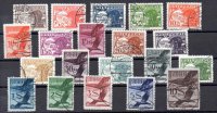 Austria A&eacute;reo N&ordm; Yvert 32/47 (o)&nbsp;