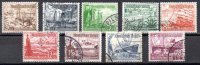 Alemania Imperio Nº Yvert 594/602 Valor Catalogo 28€ Nº Michel 651/659 (o)