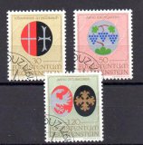 Liechtenstein A&ntilde;o 1971 N&ordm; Yvert 491/93 (o)