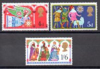 Inglaterra A&ntilde;o 1969 N&ordm; Yvert 579/81 (**)