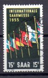 Sarre Año 1955 Nº Michel 359 (o)