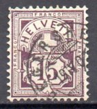 Suiza A&ntilde;o 1894 N&ordm; Zumstein 64B (o)