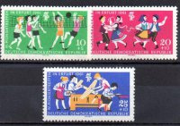 DDR N&ordm; Yvert 543/45 (**)