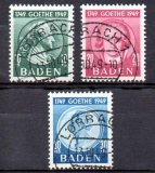 Baden N&ordm; Michel 47/49 (o)