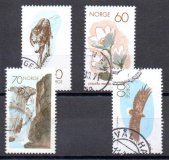 Noruega A&ntilde;o 1970 N&ordm; Yvert 558/61 (o)