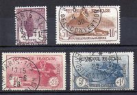 Francia A&ntilde;o 1926-27 N&ordm; Yvert 229/32 (o)