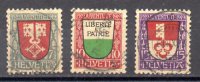 Suiza A&ntilde;o 1919 N&ordm; Yvert 173/75 (o)