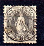 Suiza A&ntilde;o 1891 N&ordm; Zumstein 69C (o)