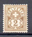 Suiza A&ntilde;o 1905/07 N&ordm; 100 (*)