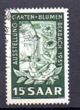 Sarre Año 1951 Nº Michel 307 (o)