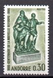 Andorra Francesa Año 1967 Nº Yvert 181 (**)