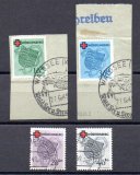 Wurttemberg Nº Michel 40A/43A (o)
