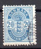 Dinamarca Año 1882-95 Nº Yvert 37 (o) 