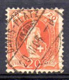 Suiza A&ntilde;o 1901/03 N&ordm; Zumstein (o)
