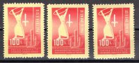 Sello de Triste Yugoslavia Nº Michel 1I/ 1II /1III (*)