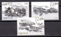 Islas Feroe Año 1982 Nº Yvert 66/68 (o)
