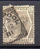 Inglaterra A&ntilde;o 1880/1883 N&ordm; 65 (o)