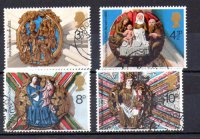 Inglaterra A&ntilde;o 1974 N&ordm; Yvert 742/45 (o)