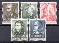 Holanda A&ntilde;o 1939 N&ordm; Yvert 318/22 (o)