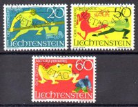Liechtenstein A&ntilde;o 1969 N&ordm; Yvert 466/68 (o)