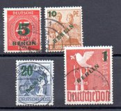 Berlin N&ordm; Yvert 47/50 Valor Catalogo 50.0&euro; N&ordm; MIchel 64/67 (o)