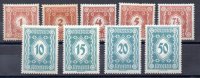 Austria Tasas Nº Yvert 102/10 (*)