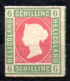 Vieja alemania Helgoland Nº Michel 4 (*)