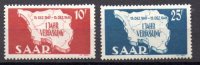 Sarre Año 1948 Nº Michel 260/61 (*)