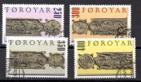 Islas Feroe Año 1984 Nº Yvert 87/90 (o)
