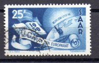 Sarre Año 1950 Nº Michel 297 (o)