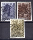 Liechtenstein A&ntilde;o 1958 N&ordm; Yvert 333/35 (o)