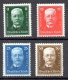 Alemania Imperio Nº Yvert 394/397  Nº Michel 403/06 (**)