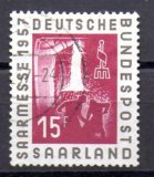 Sarre Año 1957 Nº Michel 400 (o)