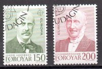 Islas Feroe Año 1980 Nº Yvert 47/48 (o)