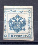 Austria Tasas Periódico Nº Yvert 1b (o)