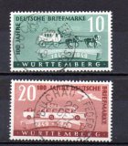 Wurttemberg Nº Michel 49/50 (o)