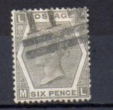 Inglaterra A&ntilde;o 1872/1873 N&ordm; Yvert 48 (o)